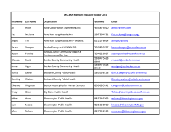 M-CLEAN Member List (PDF: 64KB/16 pages)