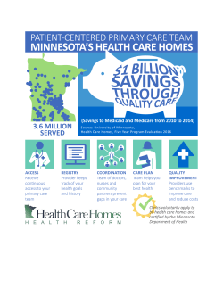 Health Care Homes Infographic (PDF)