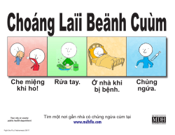 Fight the Flu Poster - color - Vietnamese (PDF:602KB/1 page)
