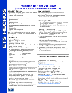 STD Facts: HIV/AIDS - Spanish (PDF: 4 KB/1 page)