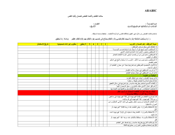 Food Safety and Security Self-Audit Checklist - Arabic (PDF: 191KB/2 pages)
