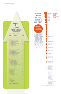 Graduation Rates in the Nation&rsquo;s 50 Largest School Districts