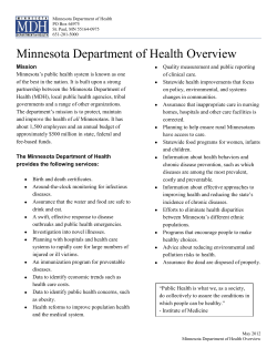 Agency overview fact sheet (PDF: 164kb/2 pages)