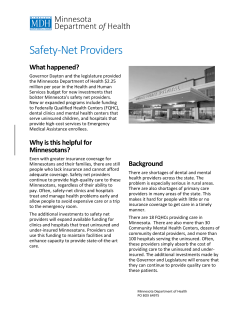 Safety-Net Providers (PDF)