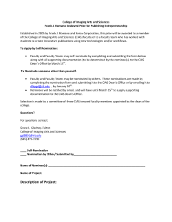 Click here to download the Romano Nomination Form