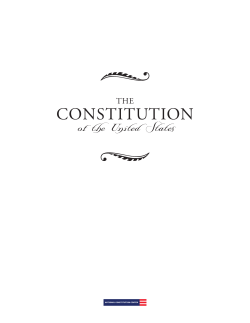 The Constitution (Full Text)