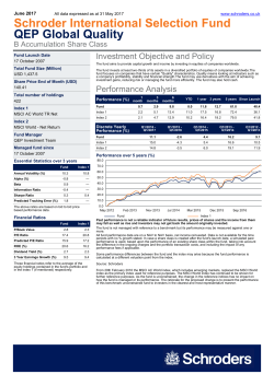 May 2016 Factsheet Monthly