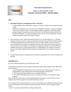 Update 10/11/10 - 10/15/10