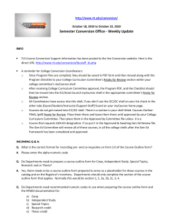 Update 10/18/10 - 10/22/10