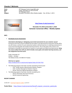 Update 11/29/10 - 12/03/10