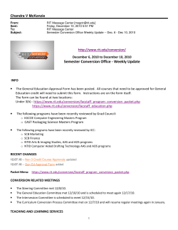 Update 12/06/10 - 12/10/10