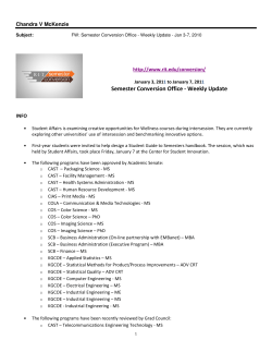 Update 01/03/11 - 01/07/11