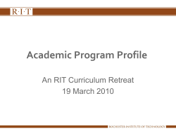 Dr. Haefner's Presentation 3/19/10
