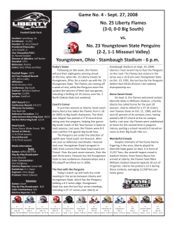Youngstown State Game Notes