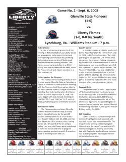 Glenville State Game Notes