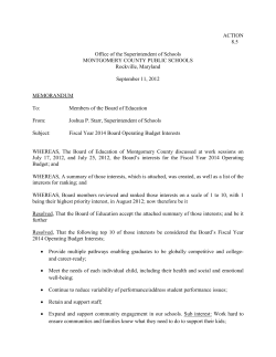 Read the Board memo