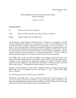 Policy BBB, Ethics