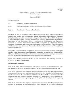 approved non-substantive changes to the following policies