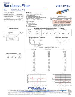 Minicircuits VBFZ-6260+ 6.26GHz band pass.pdf