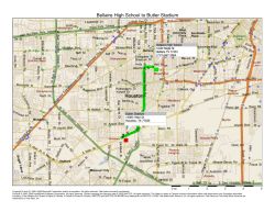 Bellaire High School to Butler Stadium