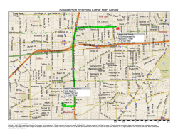 Bellaire High School to Lamar High School 1