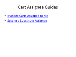 Assignee Master User Guide (PDF)