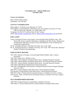 Curriculum Vitae (PDF)