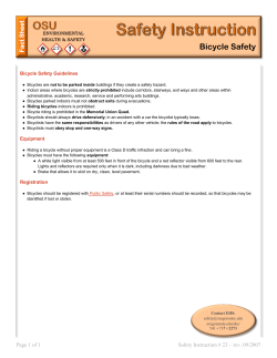 Bicycle Safety