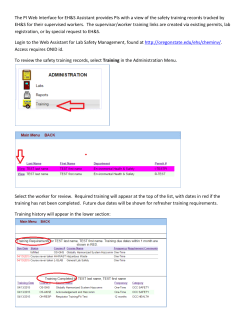 How to review worker training records online