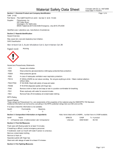 Material Safety Datasheet 21182 (PDF)