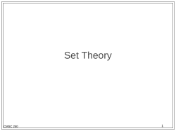 Sets