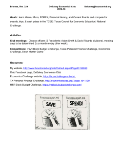 Information Sheet 4.17.15