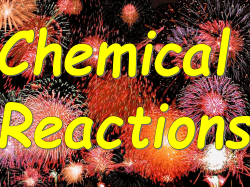 Chemical Reactions