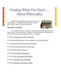 Philosophy