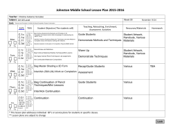 Nov 16-24 Lesson Plan 