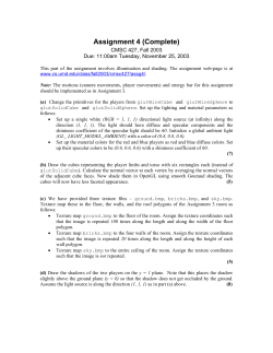 Assignment 4 (Complete) Handout (PDF)