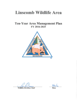 2016 Linscomb Wildlife Area