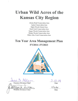 2014 Urban Wild Acres of the Kansas City Region