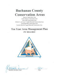 2014 Buchanan County Conservation Areas Management Plan