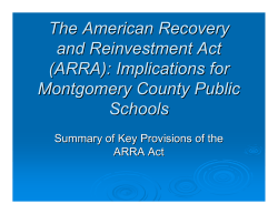 Learn how MCPS will use federal and state recovery grants