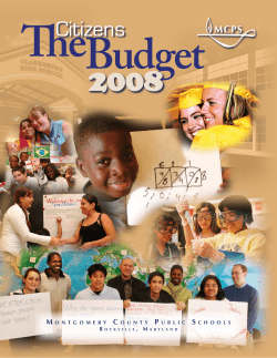 Citizens BudgetFY08