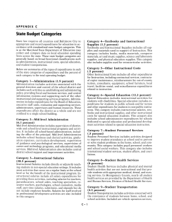 State Budget Category Summaries: Categories 1&ndash;81