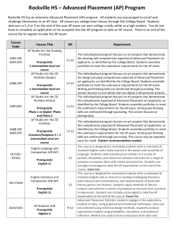 AP Courses