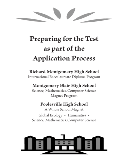 Test Prep Booklet