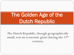 Golden Age of the Dutch