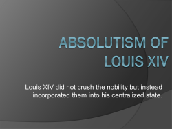 French Absolutism