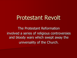 Protestant Revolt
