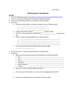 DNA pre-LAB