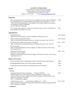 Curriculum Vitae (pdf)