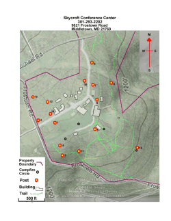 etw and orienteering map skycroft